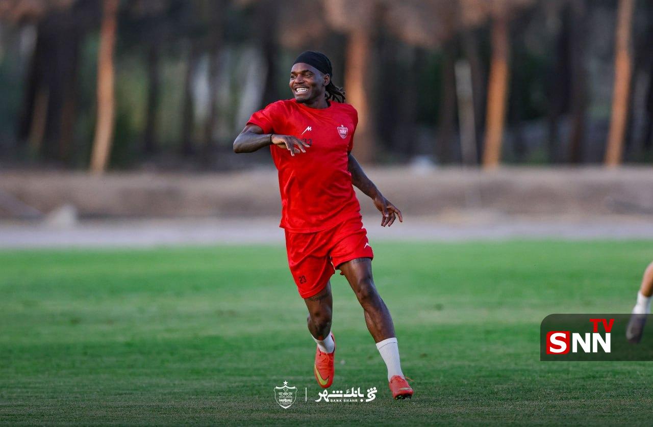 تصاویری از تمرین امروز تیم فوتبال پرسپولیس