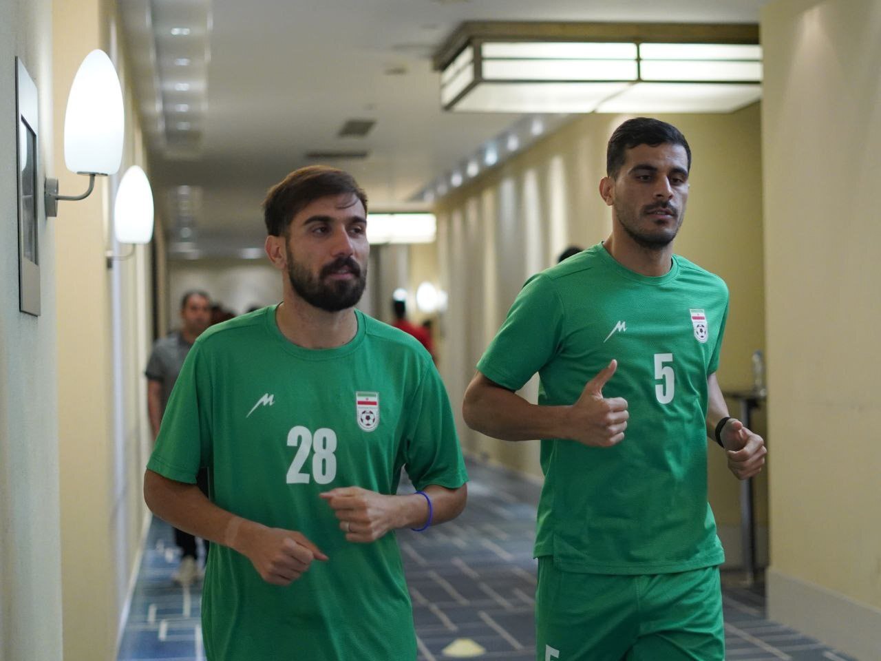  تمرین سبک یوزها در روز بازی با تاجیکستان  