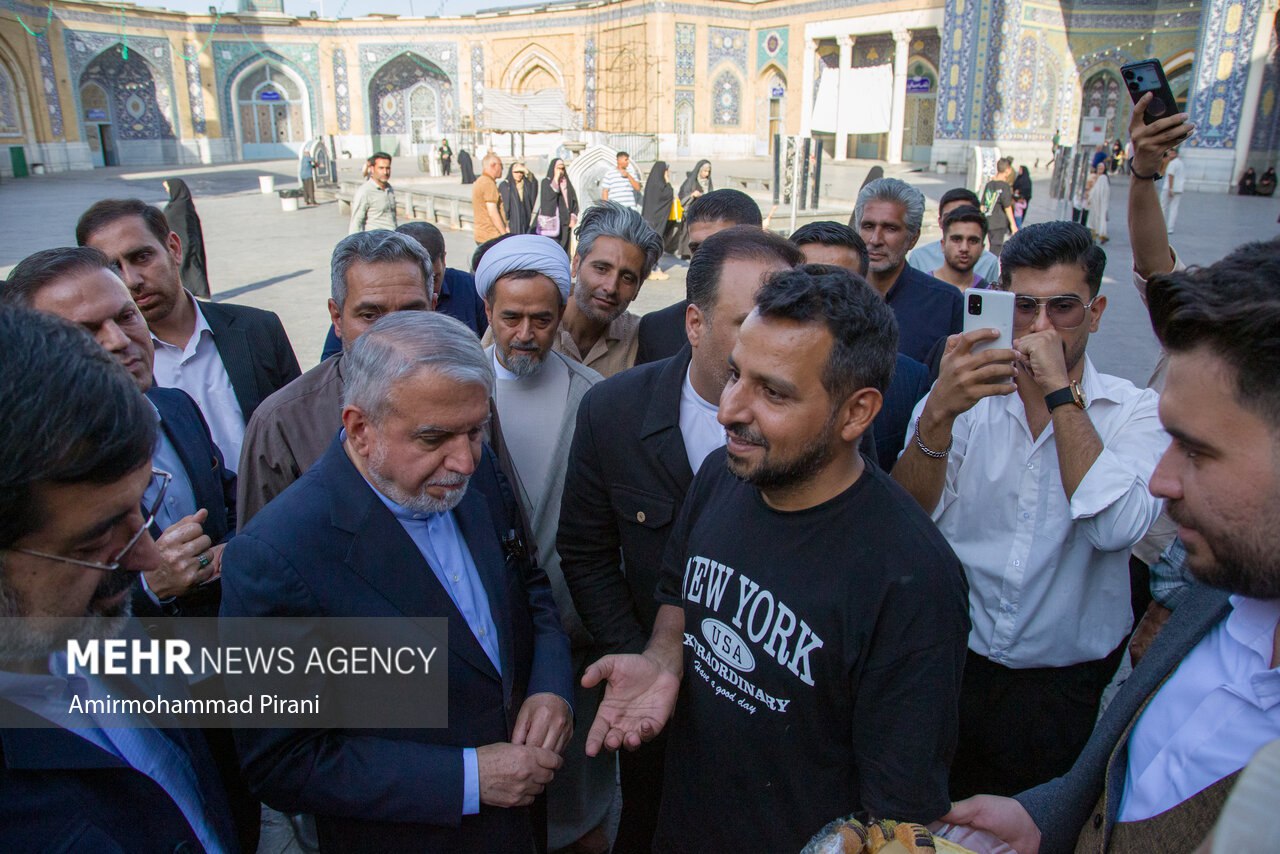 سفر وزیر میراث‌فرهنگی، گردشگری و صنایع‌دستی به قم