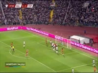 گل سوم اسپانیا به بلغارستان توسط مرینو