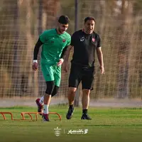تصاویری از تمرین امروز تیم فوتبال پرسپولیس