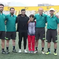 تصویر خاطره‌انگیز گلزن آینده‌دار تیم امید