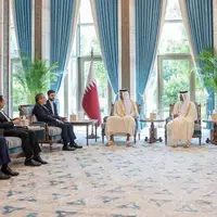 امیر قطر پیام رئیس جمهور ایران را دریافت کرد