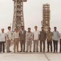تصویر کمتر دیده شده از شهیدان طهرانی مقدم، حاجی زاده و محمود باقری در سفر خارجی 