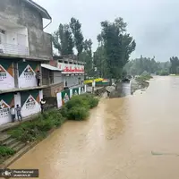 تصاویری از منطقه سیل‌زده در کشمیر هند 