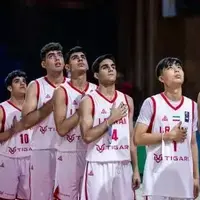 صعود نوجوانان بسکتبال ایران به یک چهارم نهایی آسیا