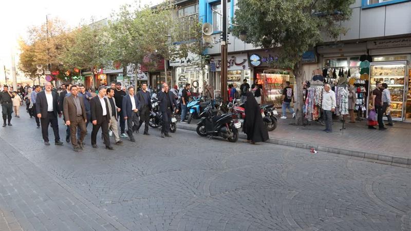 پیاده راه سبزهمیدان زنجان با دستور استاندار بازگشایی میشود