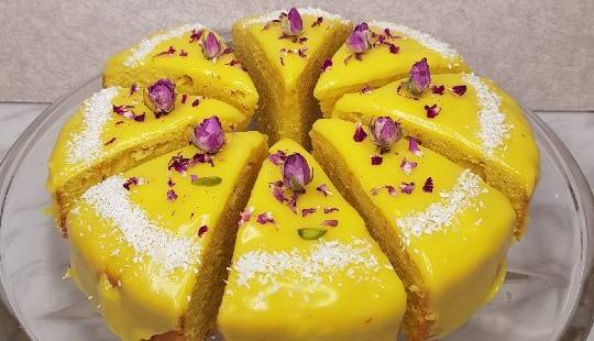 کیک هل و گلاب ،یک عصرانه خاص در کنار چای