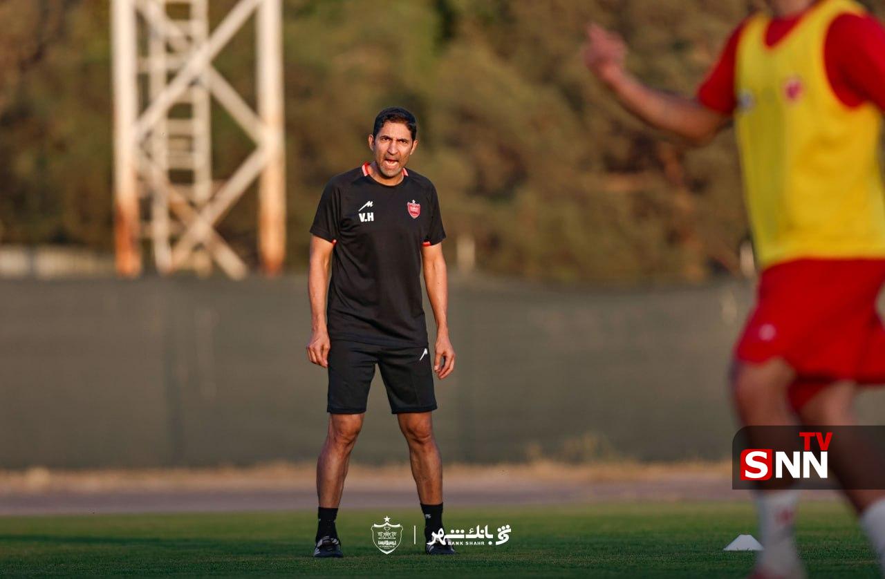 تصاویری از تمرین امروز تیم فوتبال پرسپولیس