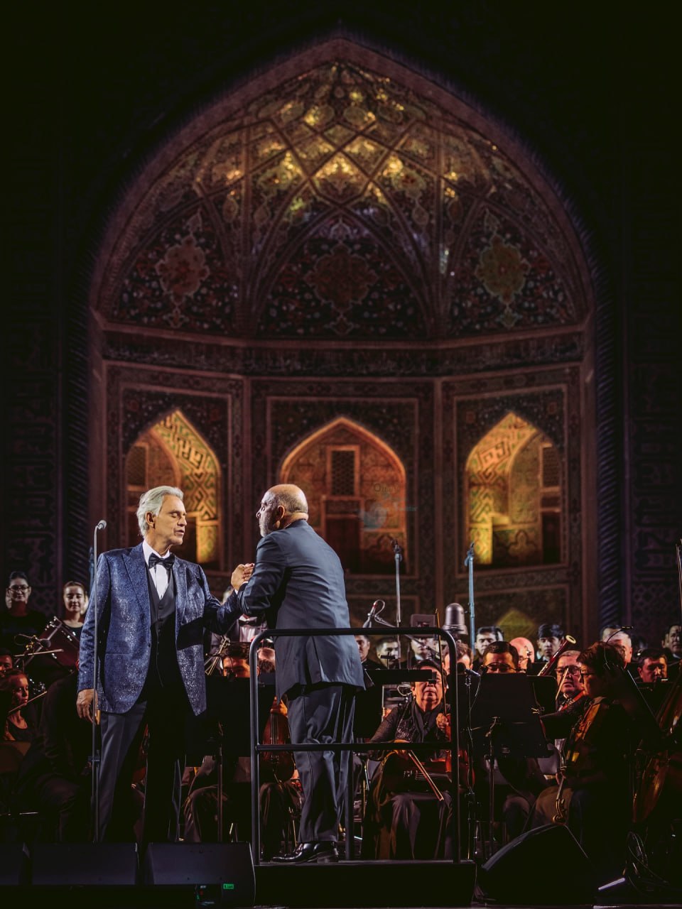 کنسرت موسیقی در سمرقند ازبکستان