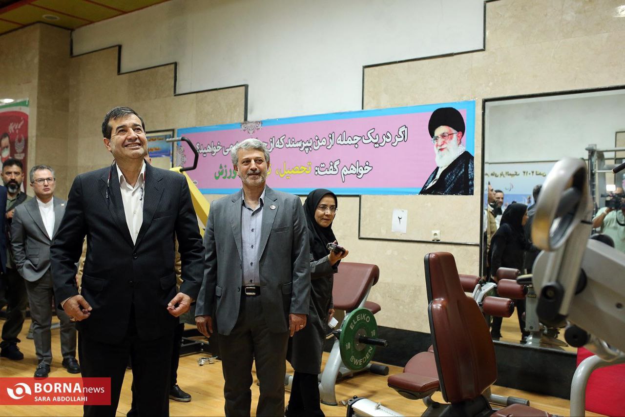 بازدید وزیر ورزش و جوانان از تمرینات تیم های ملی بوچیا و بسکتبال با ویلچر 