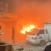 انفجار خودروی بمب‌گذاری‌شده در حلب سوریه