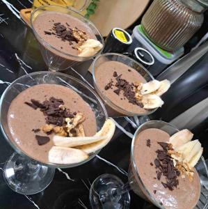 دسر موز و شکلات😋