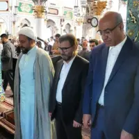 حضور مسئولان استانی در صف نماز اهل سنت کرمانشاه