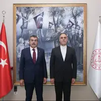 رایزنی سفیر ایران با وزیر آموزش ملی ترکیه