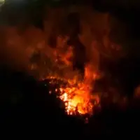 آتش‌سوزی مجدد در ارتفاعات لاهیجان مهار شد