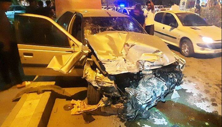 تصادف زنجیرهای در مشهد یک کشته و سه مصدوم بر جا گذاشت