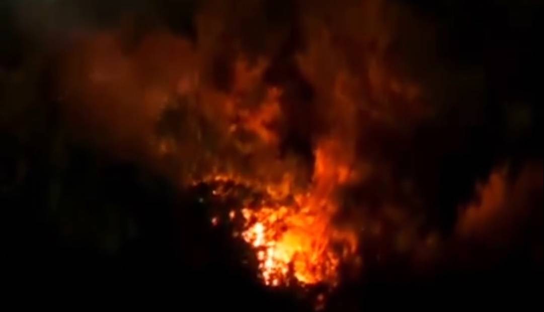 آتش‌سوزی مجدد در ارتفاعات لاهیجان مهار شد