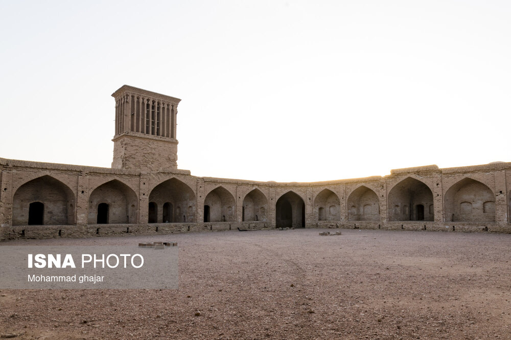 کاروانسرای روستای قاسم آباد در بجستان