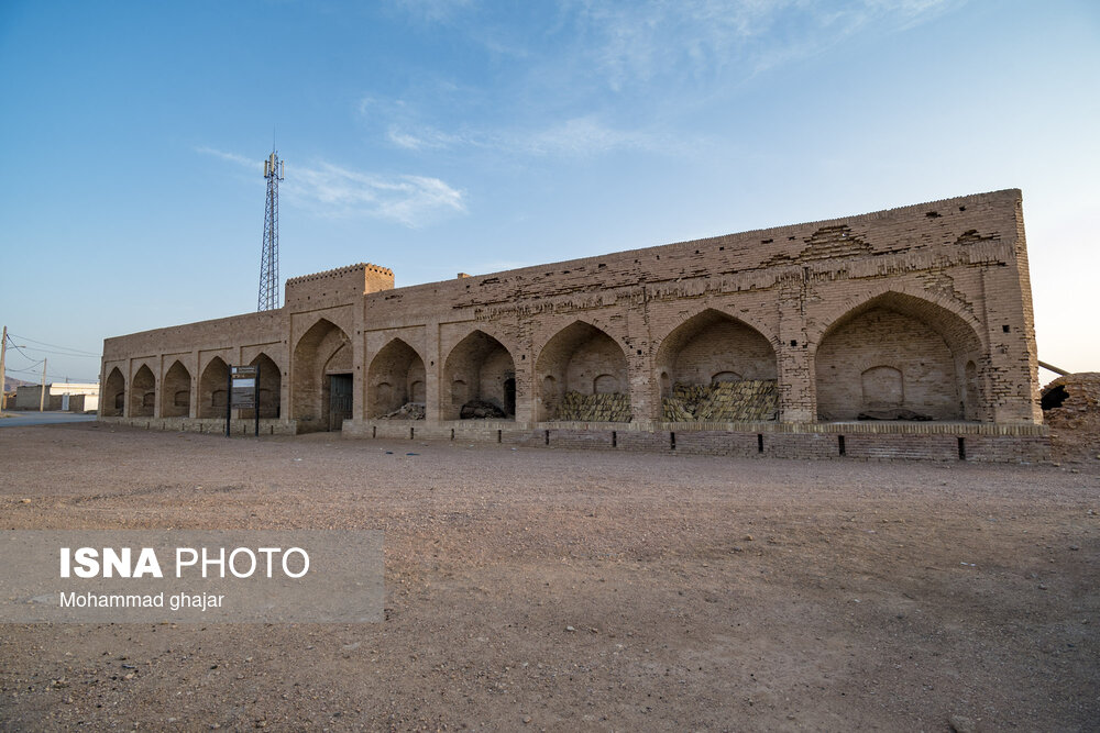 کاروانسرای روستای قاسم آباد در بجستان