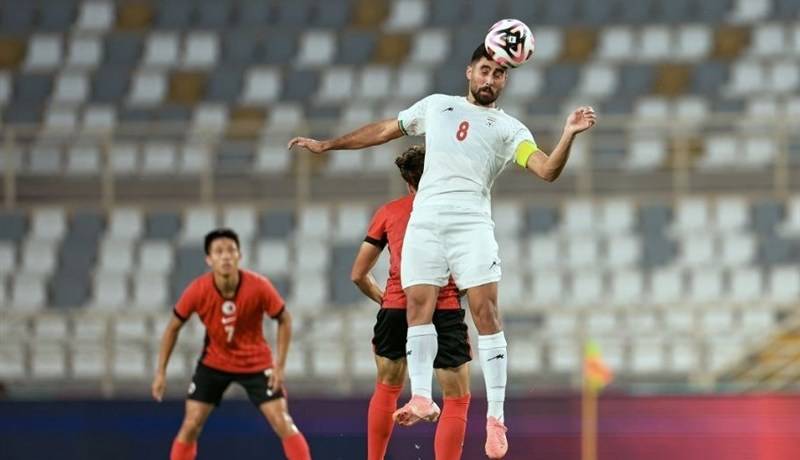 جشنواره گل ملیپوشان امید ایران مقابل گوام