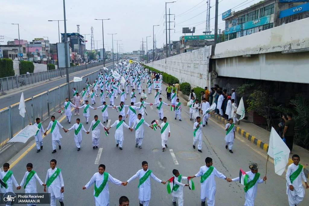  راهپیمایی بزرگ میلاد پیامبر (ص) در پاکستان  