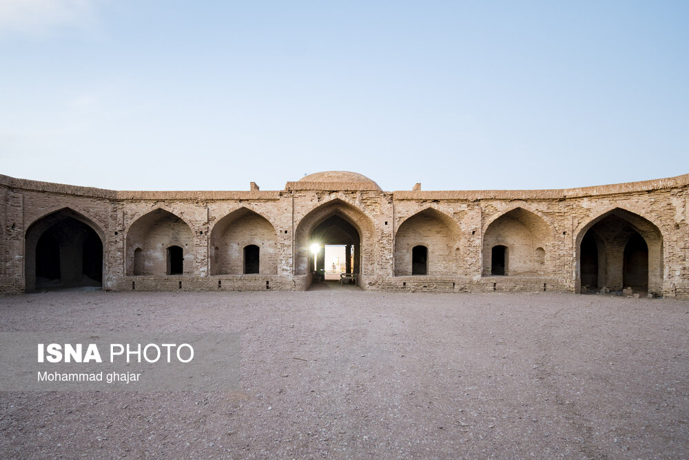 کاروانسرای روستای قاسم آباد در بجستان