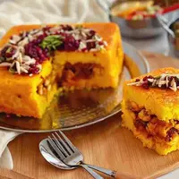 ته چین مجلسی و خوشمزه