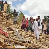 ۳۰۰۰ کشته و ۴۰۰۰ زخمی، قربانی زلزله شدید در افغانستان