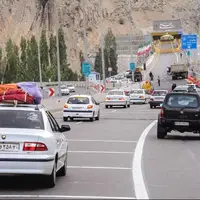 مسیر شمال به جنوب آزادراه تهران - شمال و جاده چالوس مسدود شد