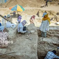  ​​​​​​​کاوش در محوطه تاریخی «کمرزرین» اصفهان  