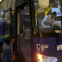 رونمایی از اتوبوس تیم ملی ایران در مانیل