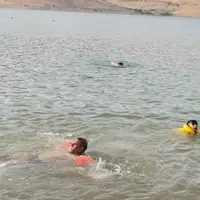 جسد فرد غرق شده در سد مهاباد پیدا شد