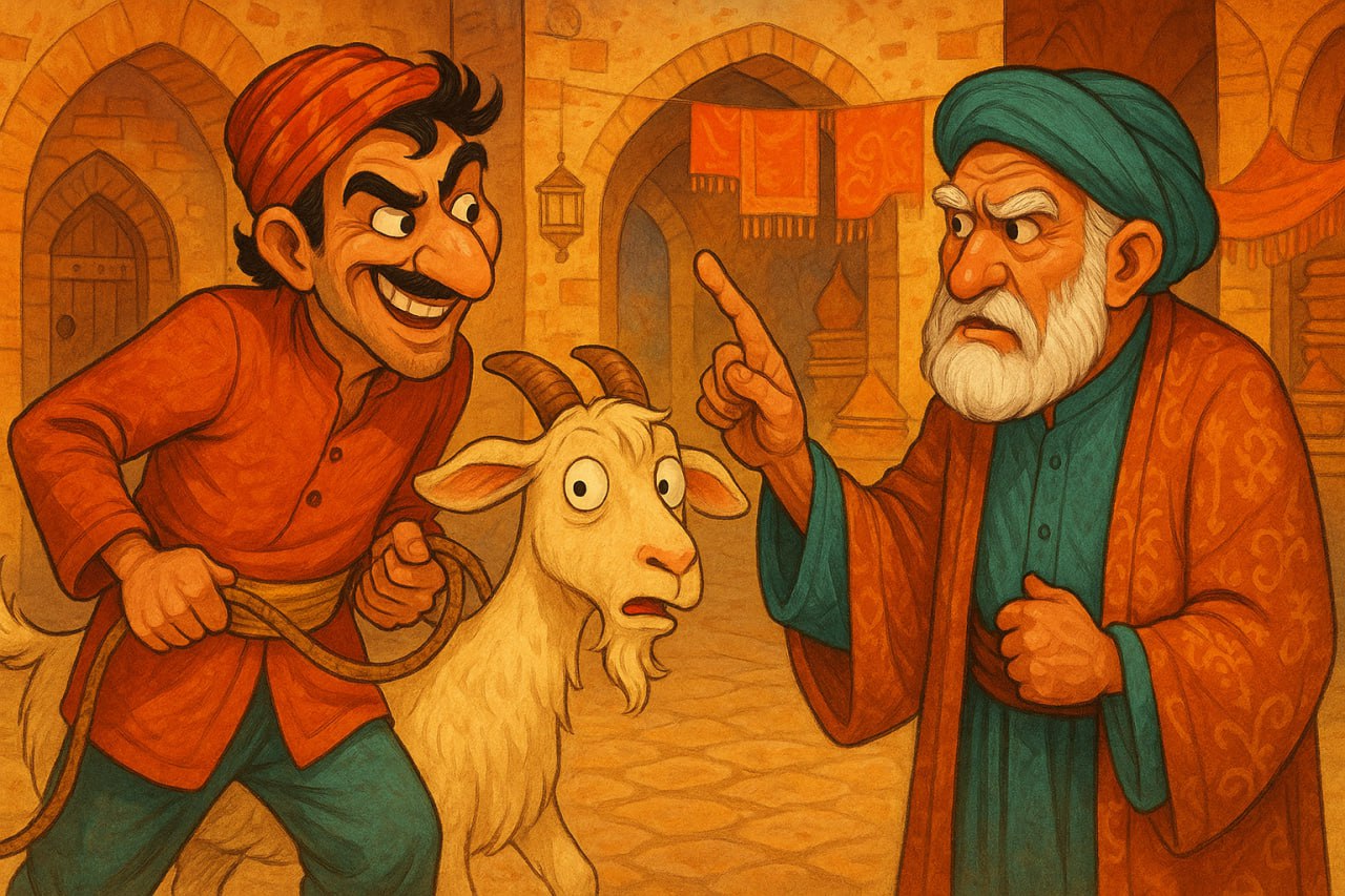 دزد حاضر، بز حاضر یعنی چی؟