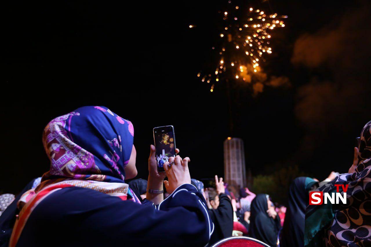 جشن میلاد پیامبر در بوستان آب و آتش 