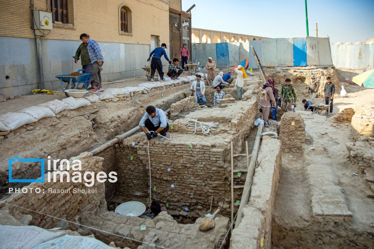  ​​​​​​​کاوش در محوطه تاریخی «کمرزرین» اصفهان  