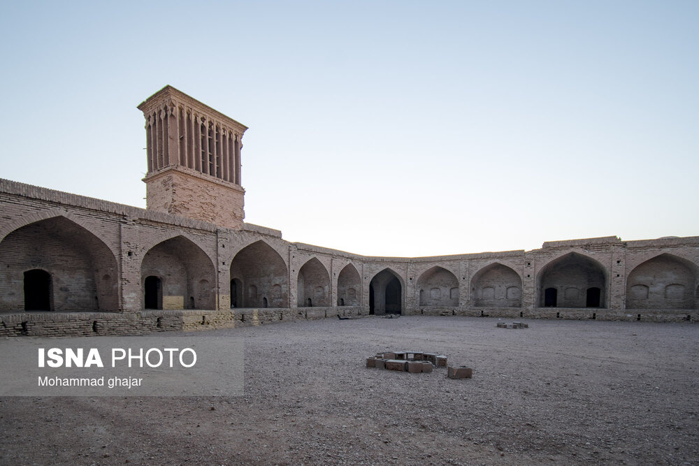 کاروانسرای روستای قاسم آباد در بجستان