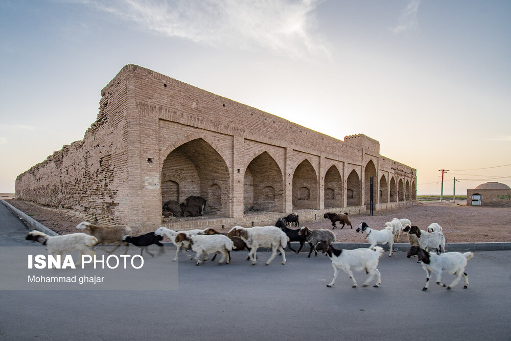 کاروانسرای روستای قاسم آباد در بجستان