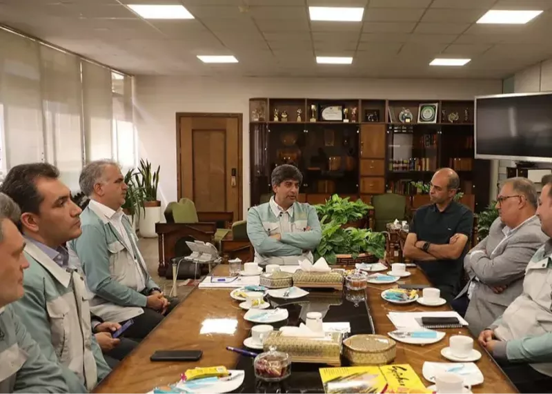 نشست مهم نیکفر و نویدکیا با مدیرعامل فولاد مبارکه