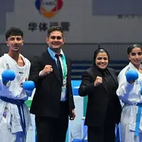 تیم امید کاراته ایران قهرمان آسیا شد