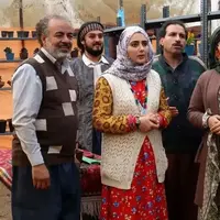 قاب صمیمیِ «کژال و نورالدین» در پشت صحنه سریال «نون خ»