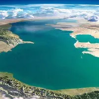 پسروی ۱۰۰ متری آب دریای خزر