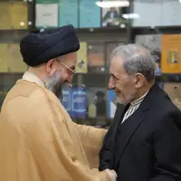 دیدار دکتر ولایتی با سید عمار حکیم