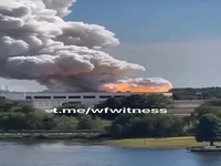 آتش‌سوزی یک کارخانه مواد شیمیایی در ایندیانای آمریکا