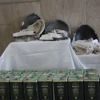 قاچاق ماده مخدر "شیشه" در پوشش بار زیتون!