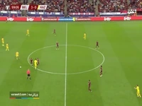 گل چهارم بلژیک به قزاقستان (جرمی دوکو)