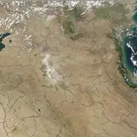 عکس/ جدیدترین تصویر ناسا از دریاچه ارومیه!