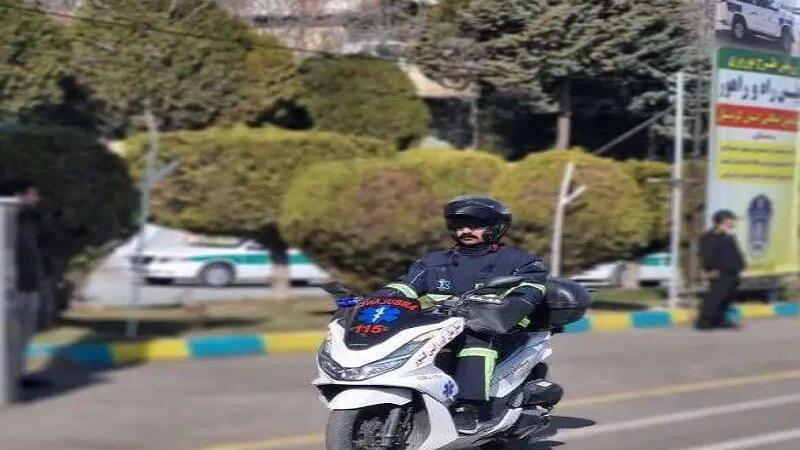 افزایش استقبال از موتورلانسهای اورژانس در کردستان