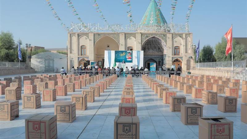 توزیع یکهزار بسته مهر تحصیلی میان دانشآموزان نیازمند قم