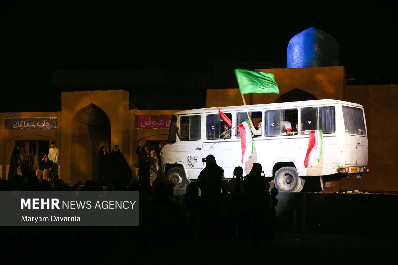  نمایش میدانی «سرزمین خورشید» در بجنورد
